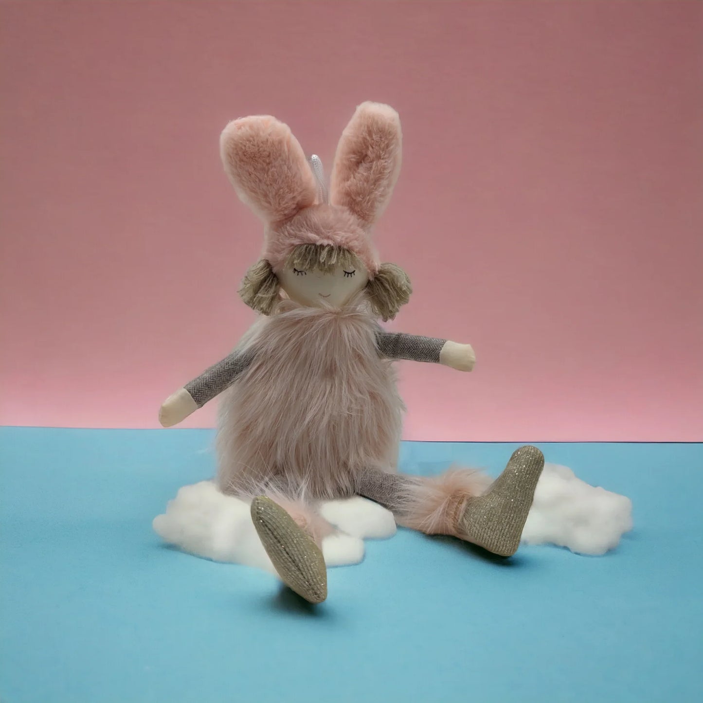 Blushing Bunny Plush Doll 45cm