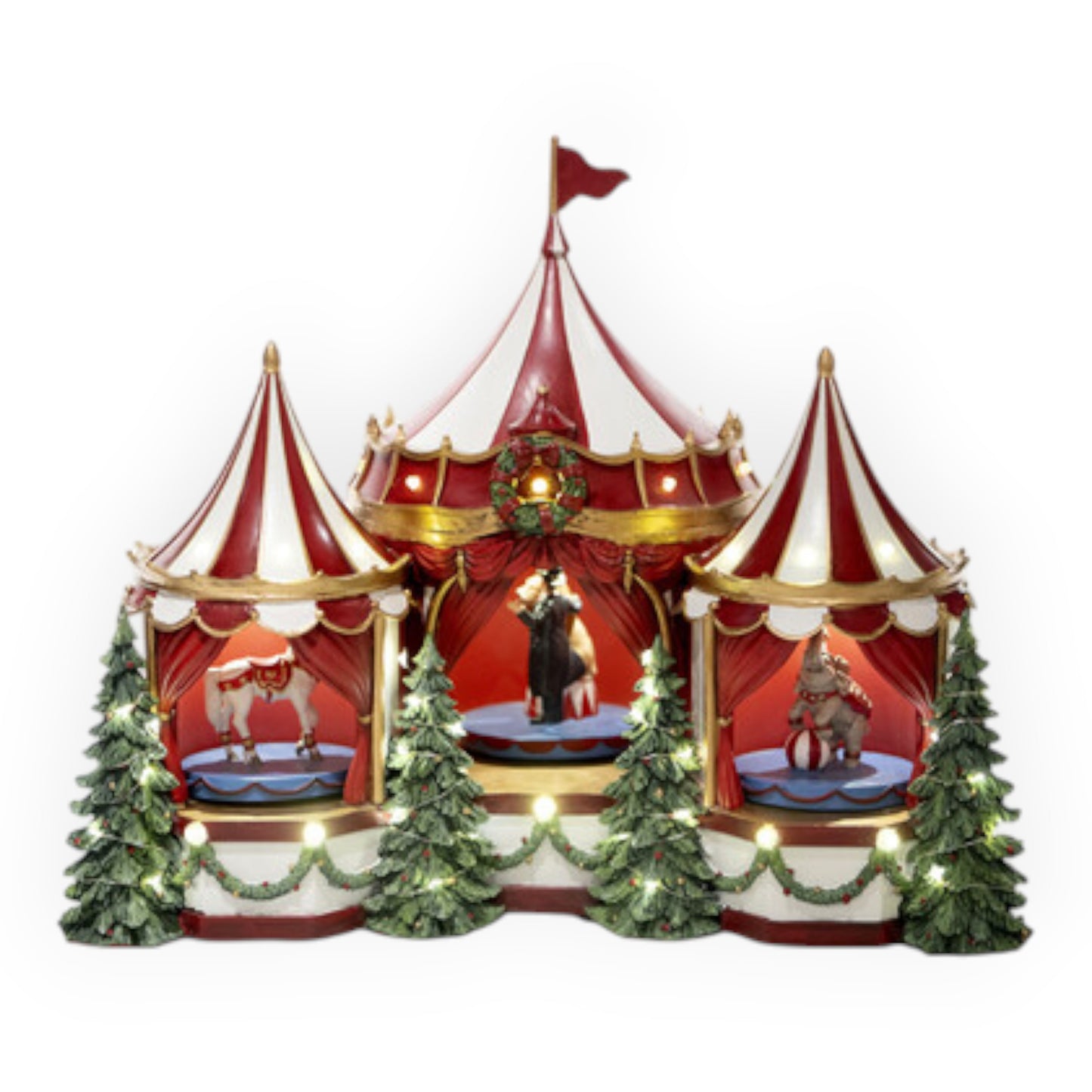 Triple Circus Tent - 36cm
