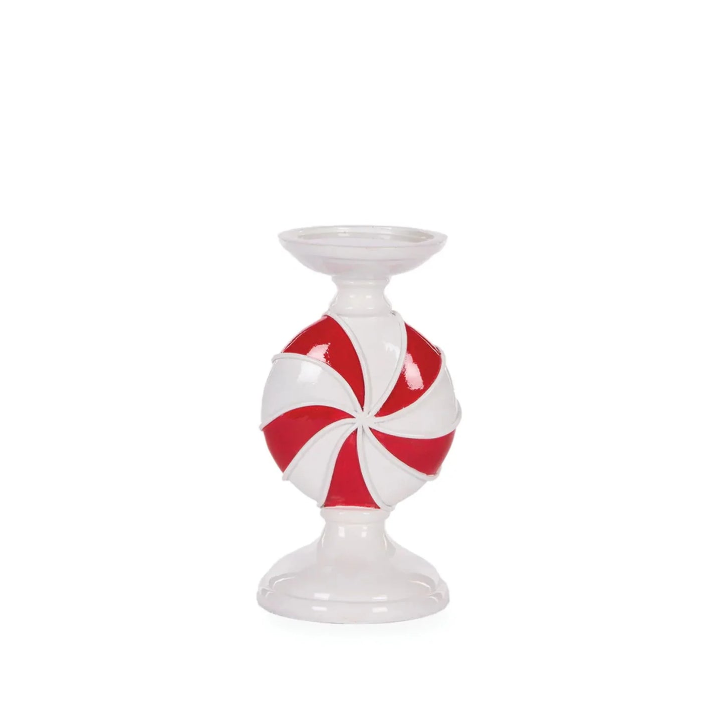 Peppermint Candle Holder - 21.5cm