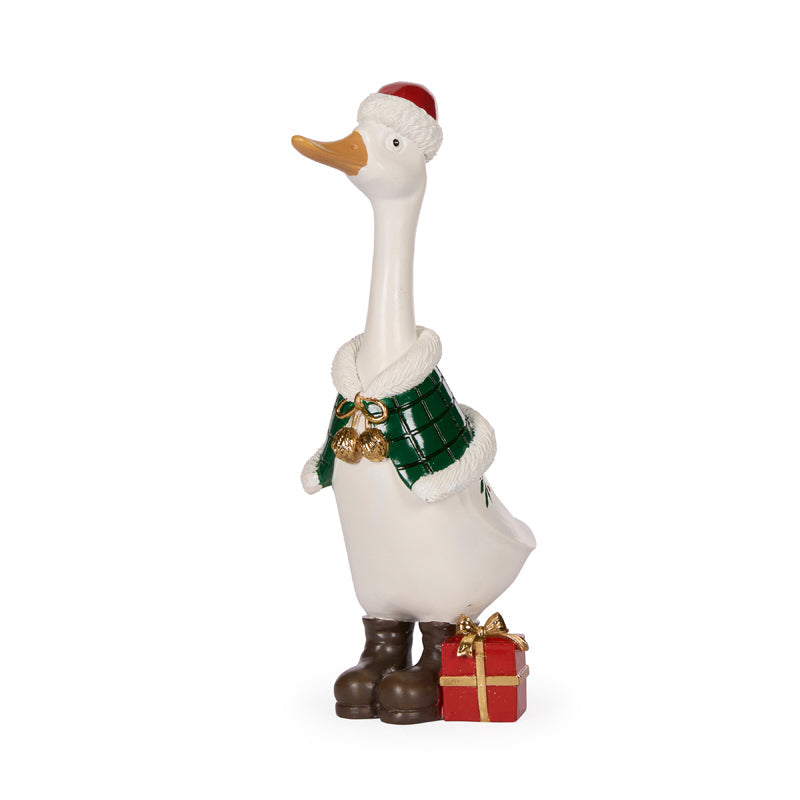 Jolly Duck with Present - 24cm