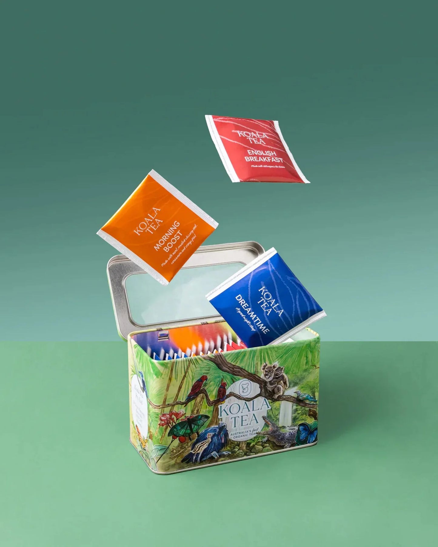 Koala Tea Forest Gift Tin - 25 Tea Bags