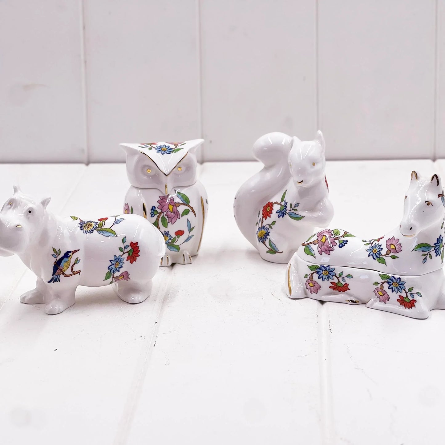 Aynsley Pembroke Owl Trinket Box