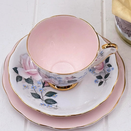 Queen Anne Cherie Delicate Pink Trio