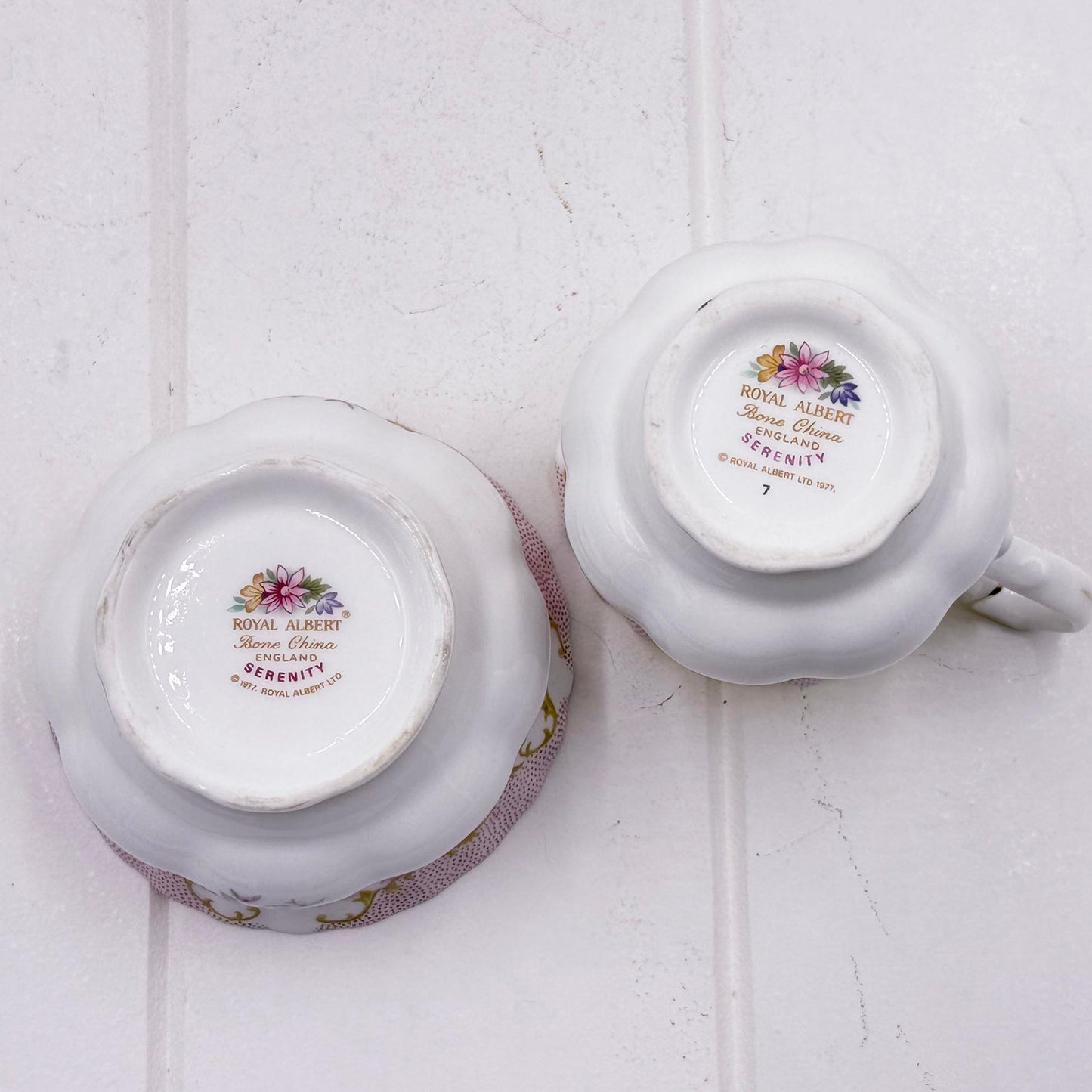 Royal Albert Serenity Small Sugar and Creamer Set