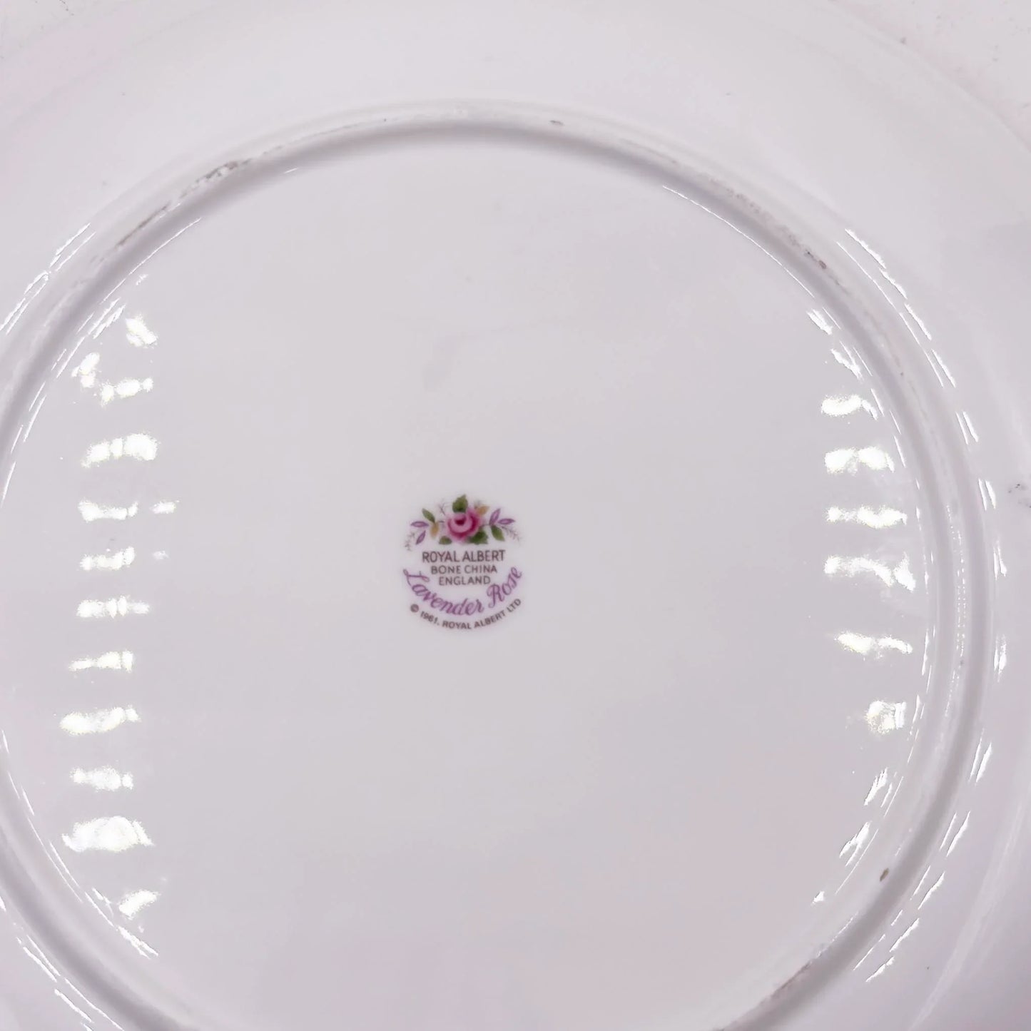 Royal Albert Lavender Rose Tabbed Cake Plate