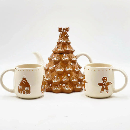 Ceramic Gingerbread House Mug - Exquisite Homewares