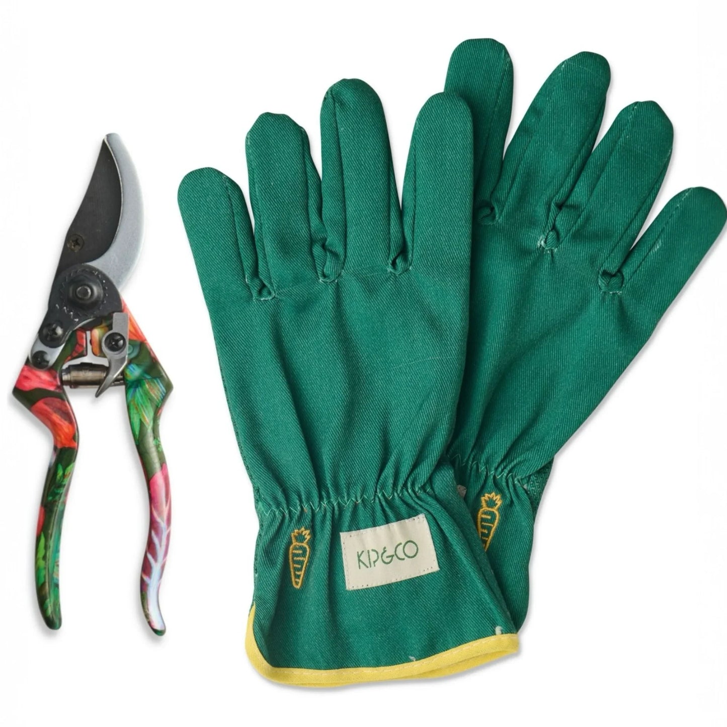 Veggie Soup Garden Secateurs and Gloves Set - 2-Piece