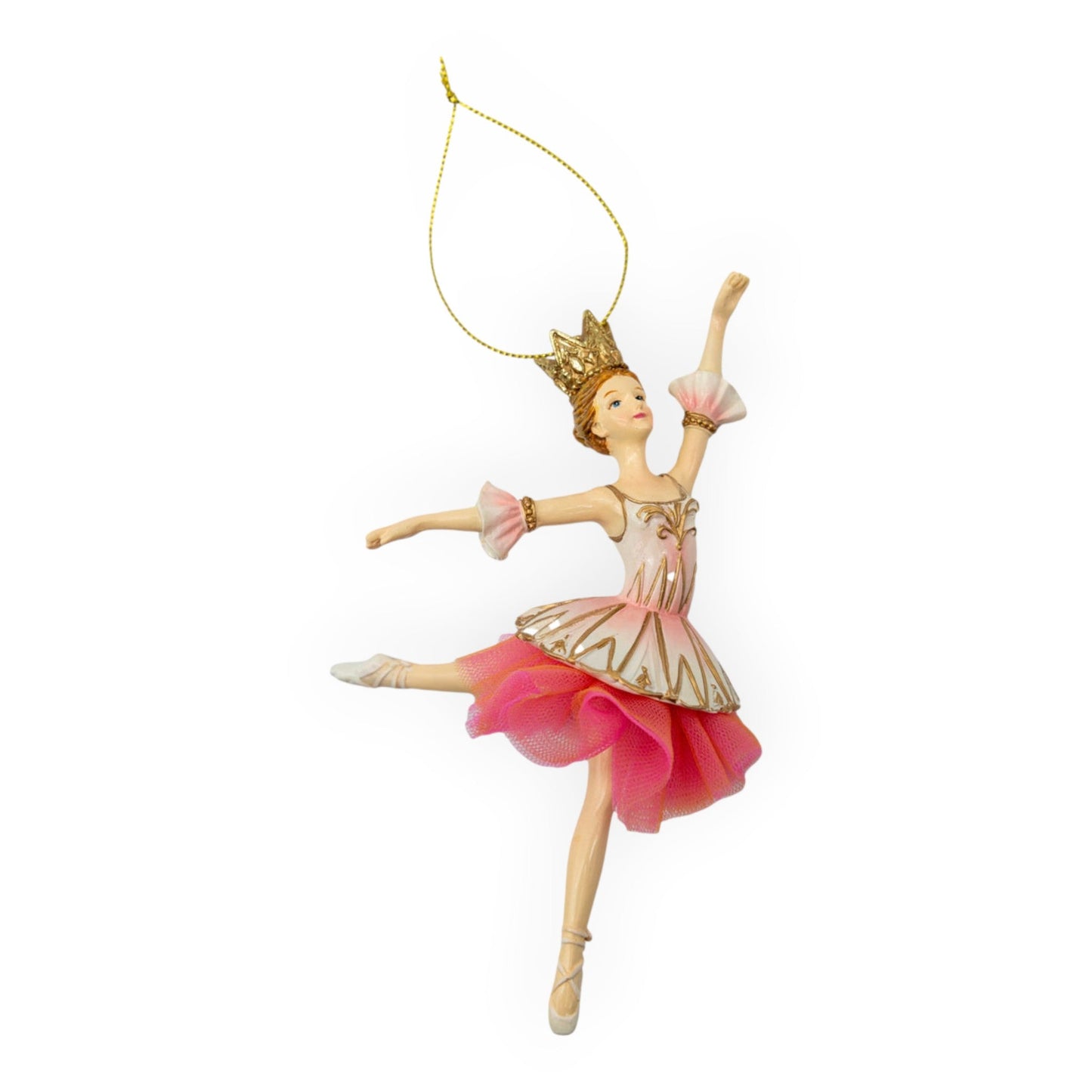 Pink Ballerina Hanging Ornament