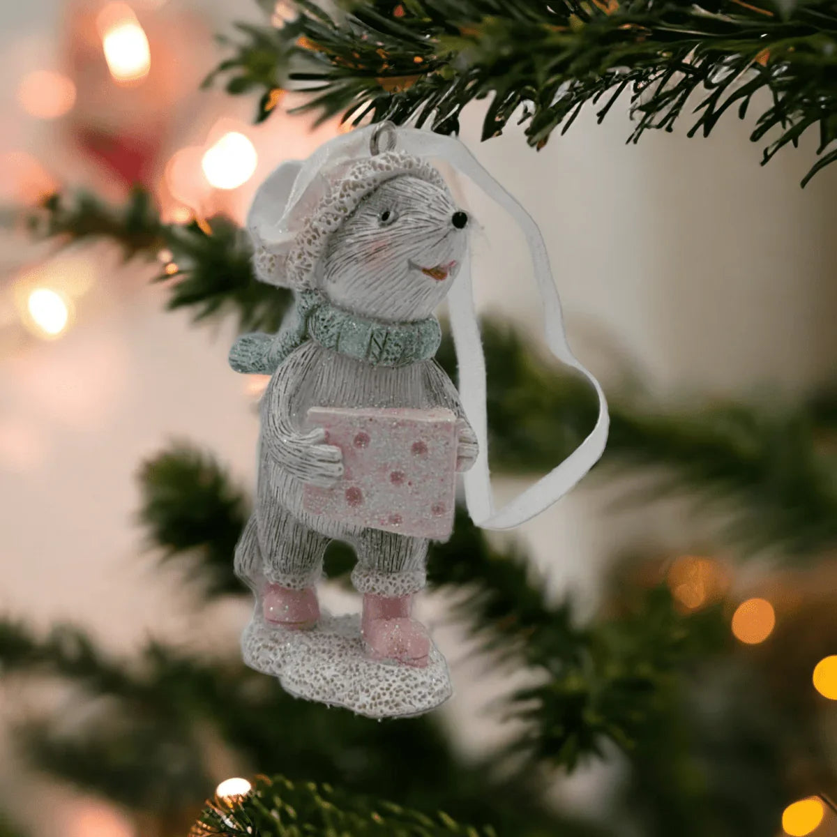 Active Mice Hanging Tree Ornaments - Exquisite Homewares