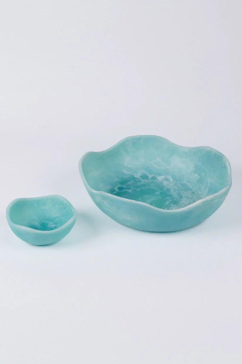 Allegra Bowl Large - Blue - Exquisite Homewares