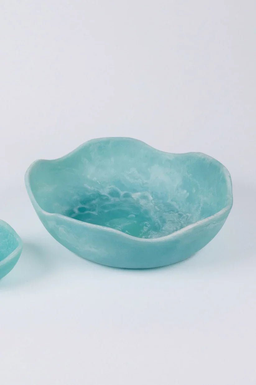 Allegra Bowl Large - Blue - Exquisite Homewares
