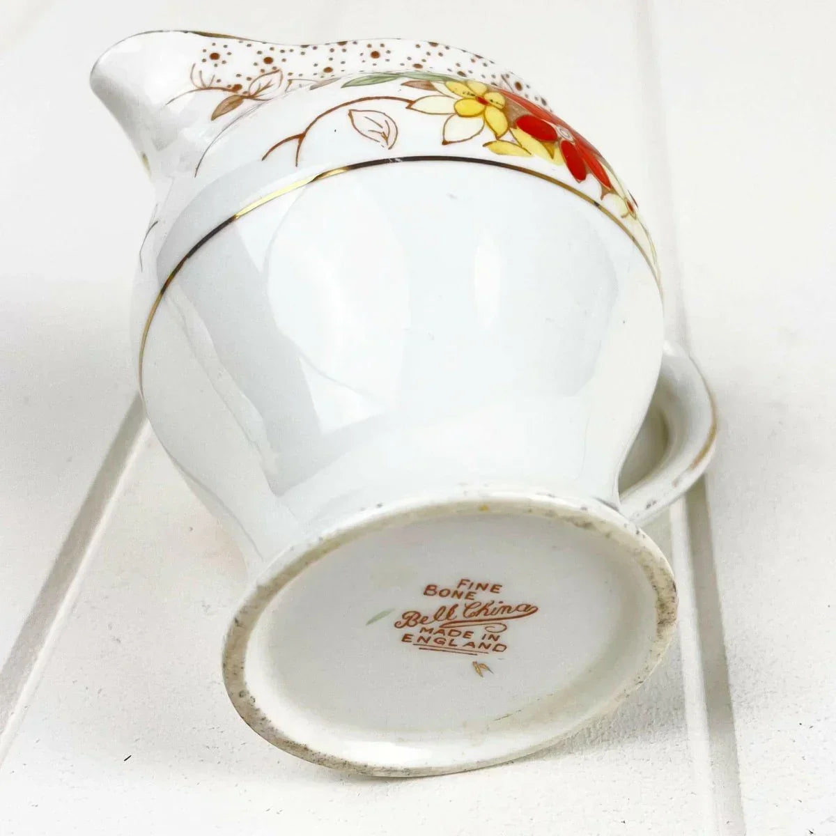 Bell China Creamer - Exquisite Homewares