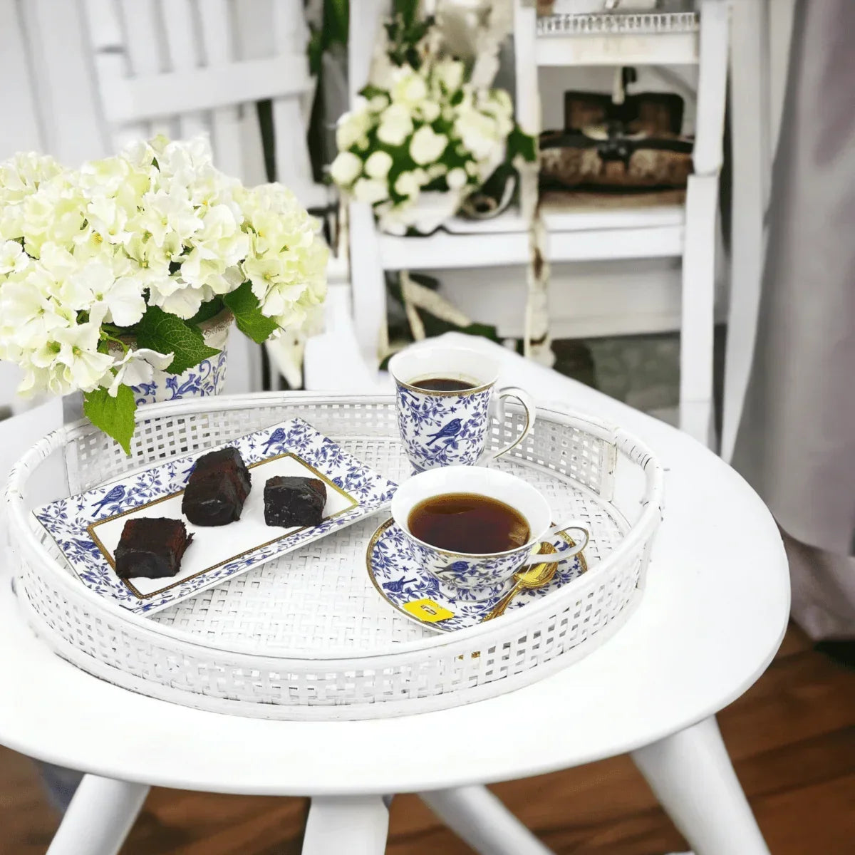 Blue Bird Biscuit/Cake Tray - Exquisite Homewares