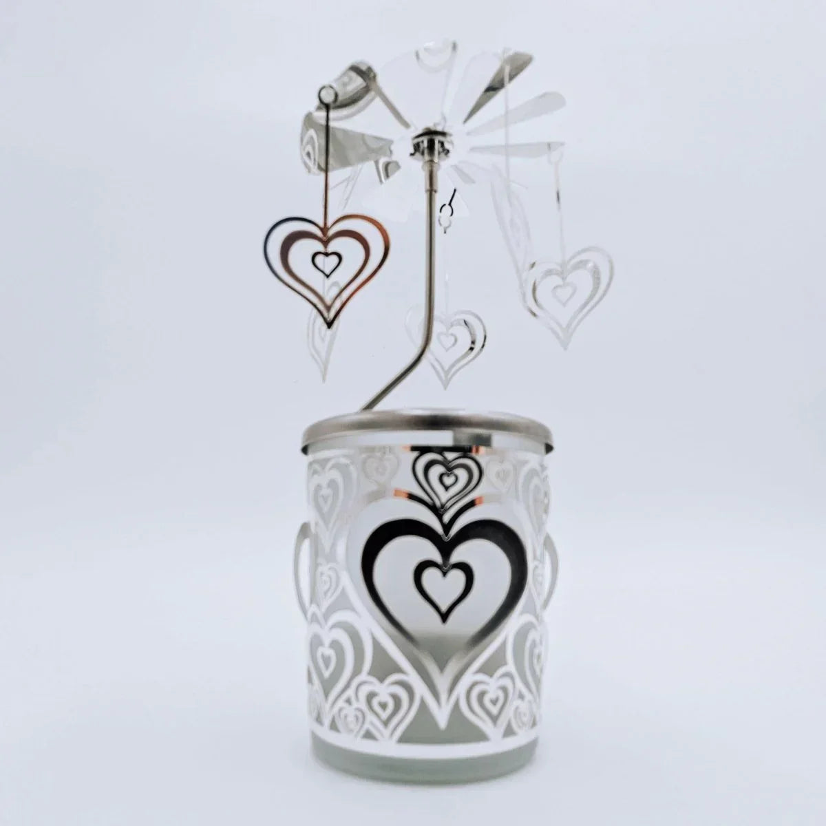 Candle Jar & Carousel - Love Heart - Exquisite Homewares