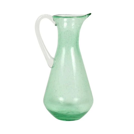 Dryden Green Glass Jug - Exquisite Homewares