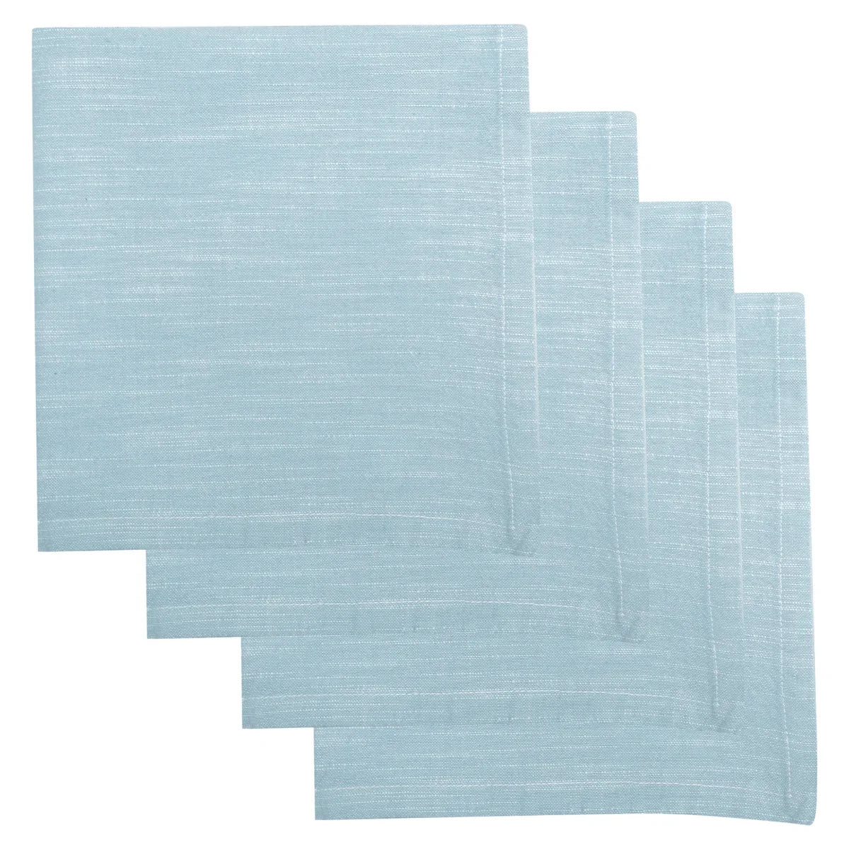 Elysian Blue Napkins Set/4 45cm - 100% Cotton - Exquisite Homewares