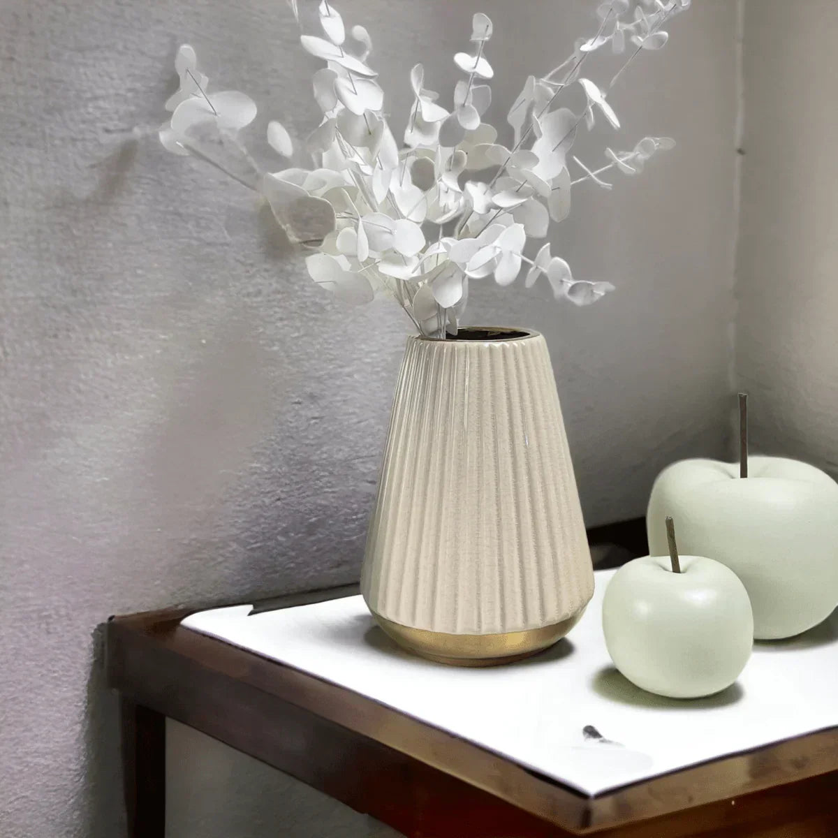 Eucalyptus Branch (White) - Exquisite Homewares