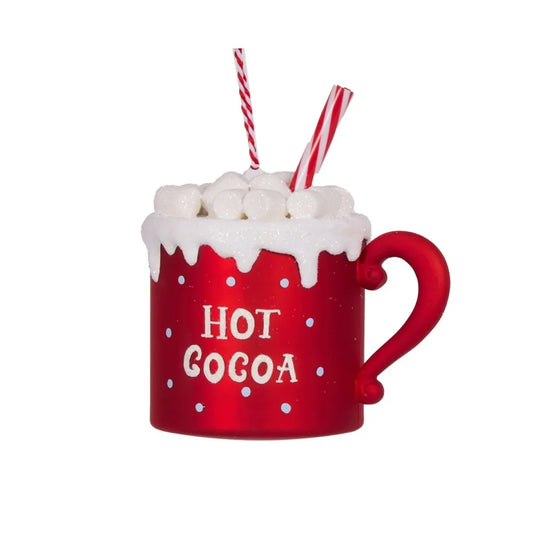 Glass Hot Cocoa Mug Hanging - Exquisite Homewares