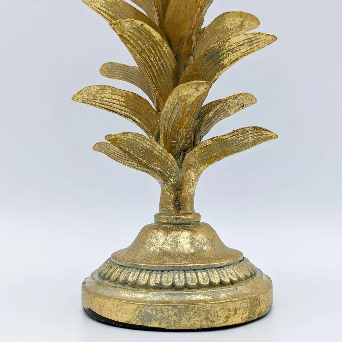 Golden Leaves Candle Stand - Exquisite Homewares