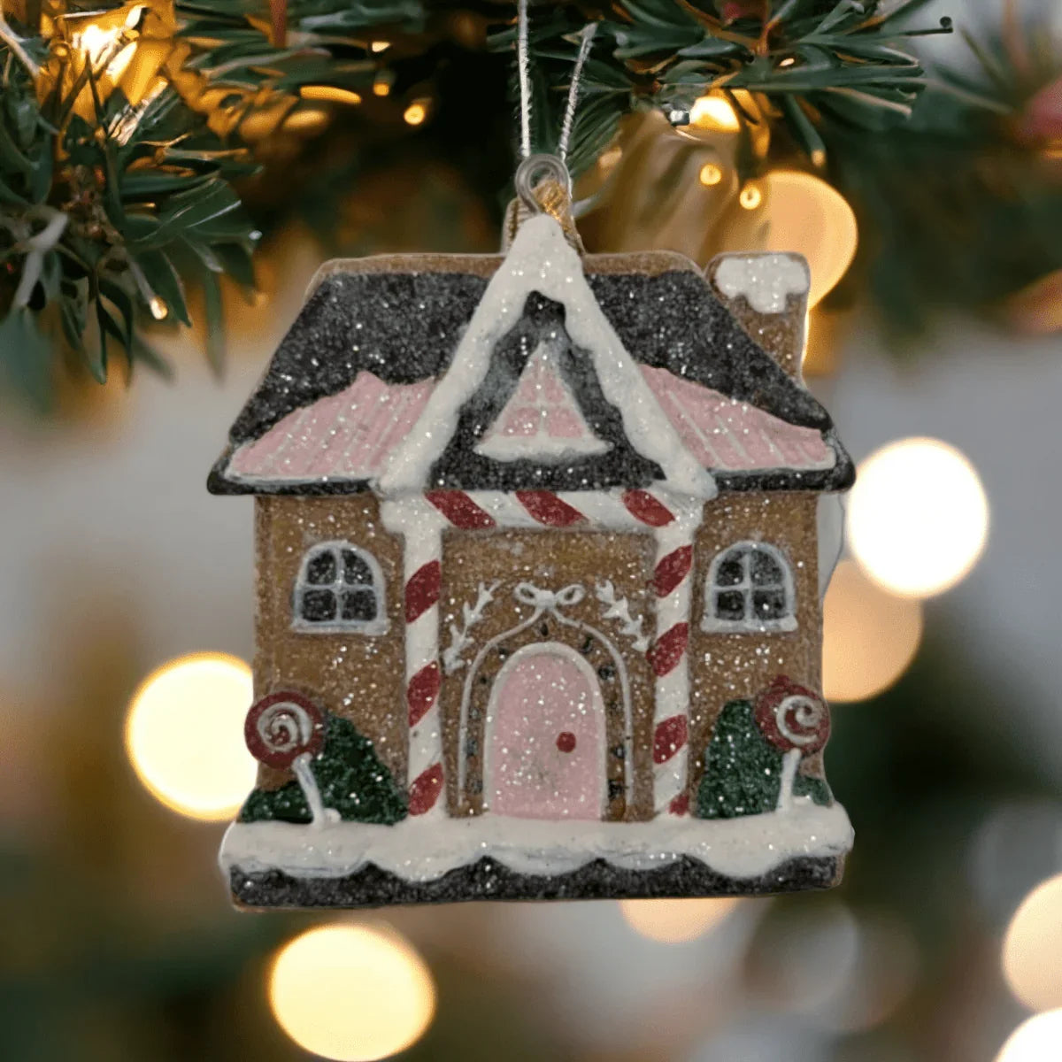Hanging Gingerbread House - Exquisite Homewares