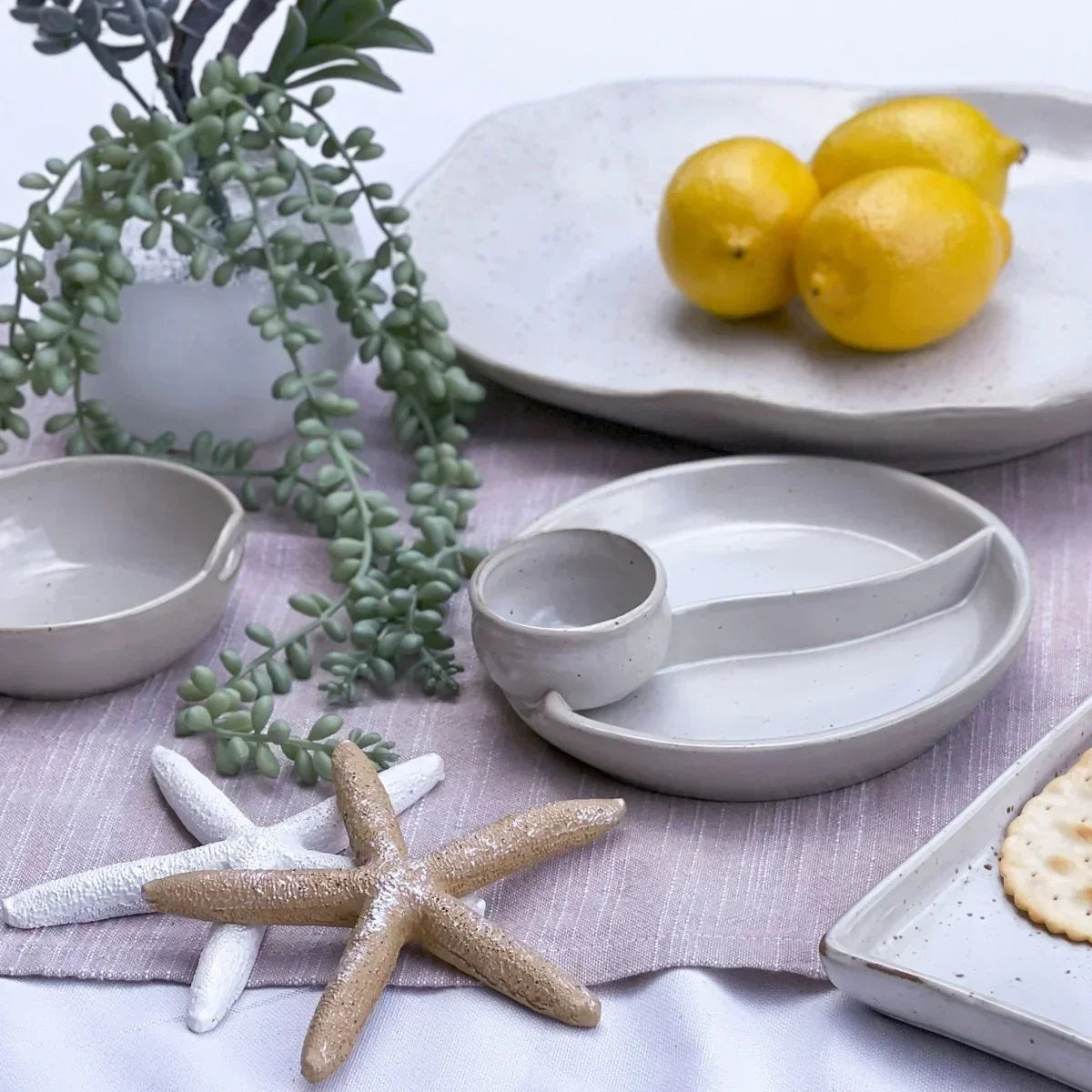 Ivory Handled Bowl - Exquisite Homewares