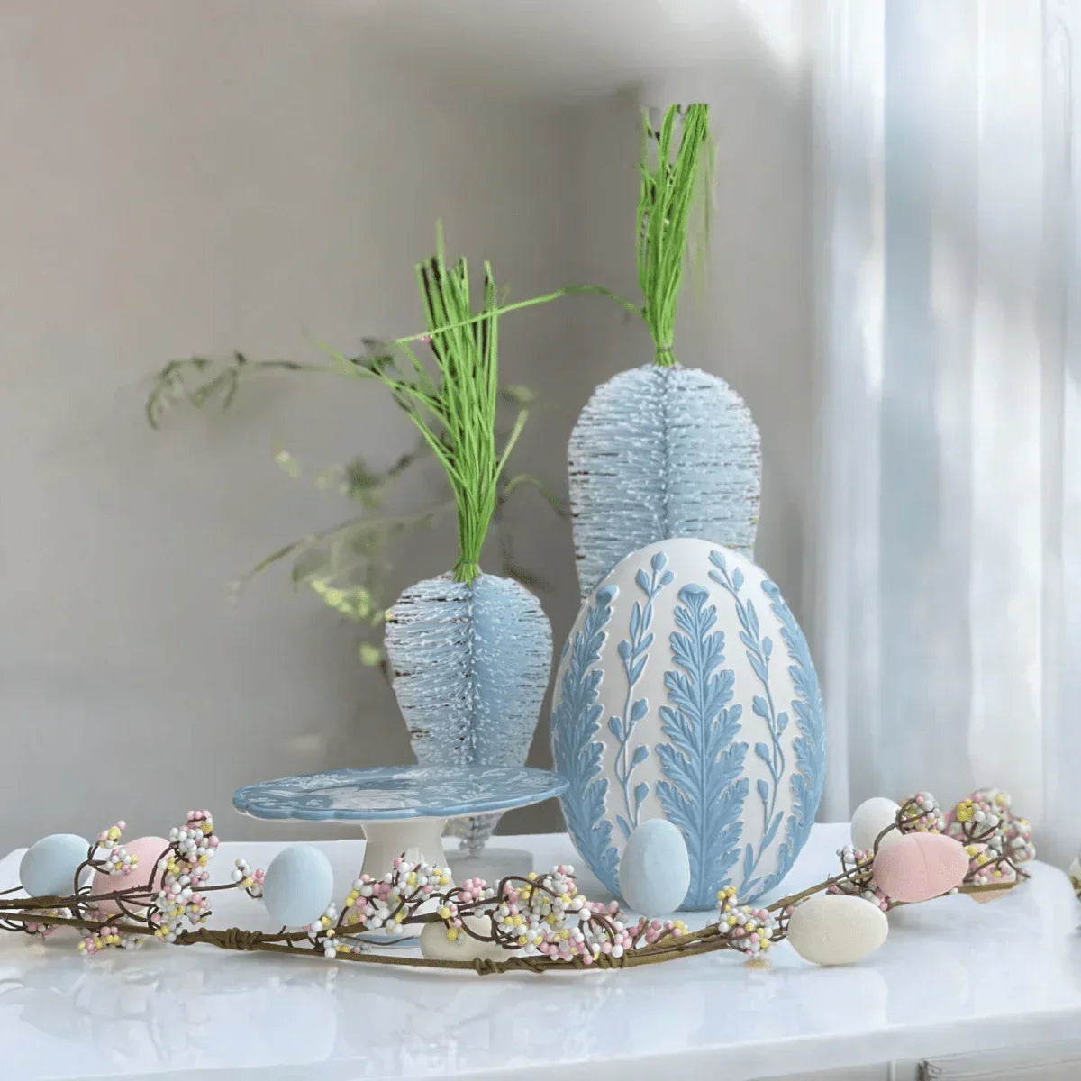 Jasper Blue Cake Stand - Exquisite Homewares