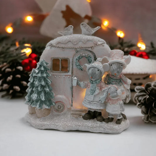 Light-up Mouse Caravan - Exquisite Homewares