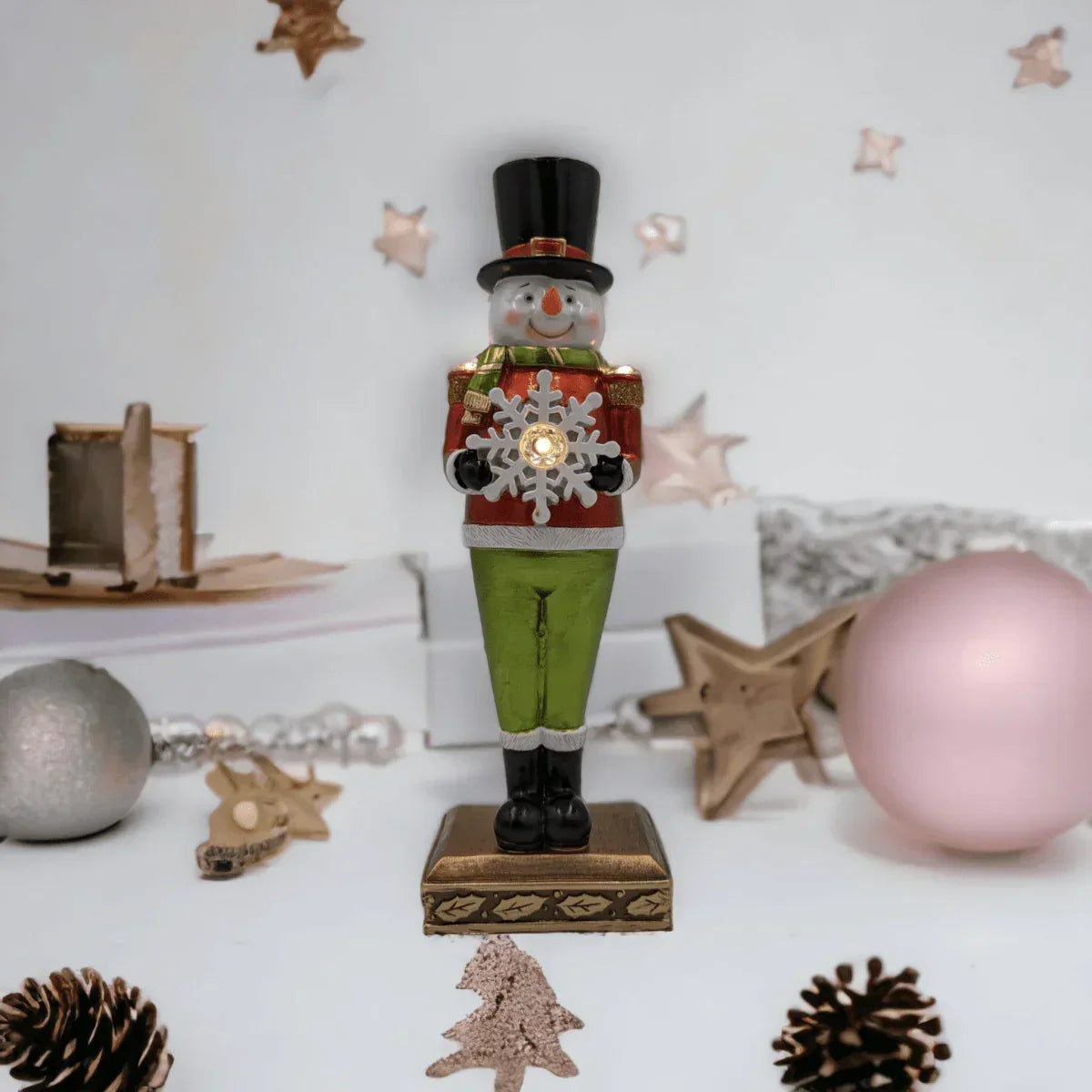 Light up Santa or Snowman - Exquisite Homewares