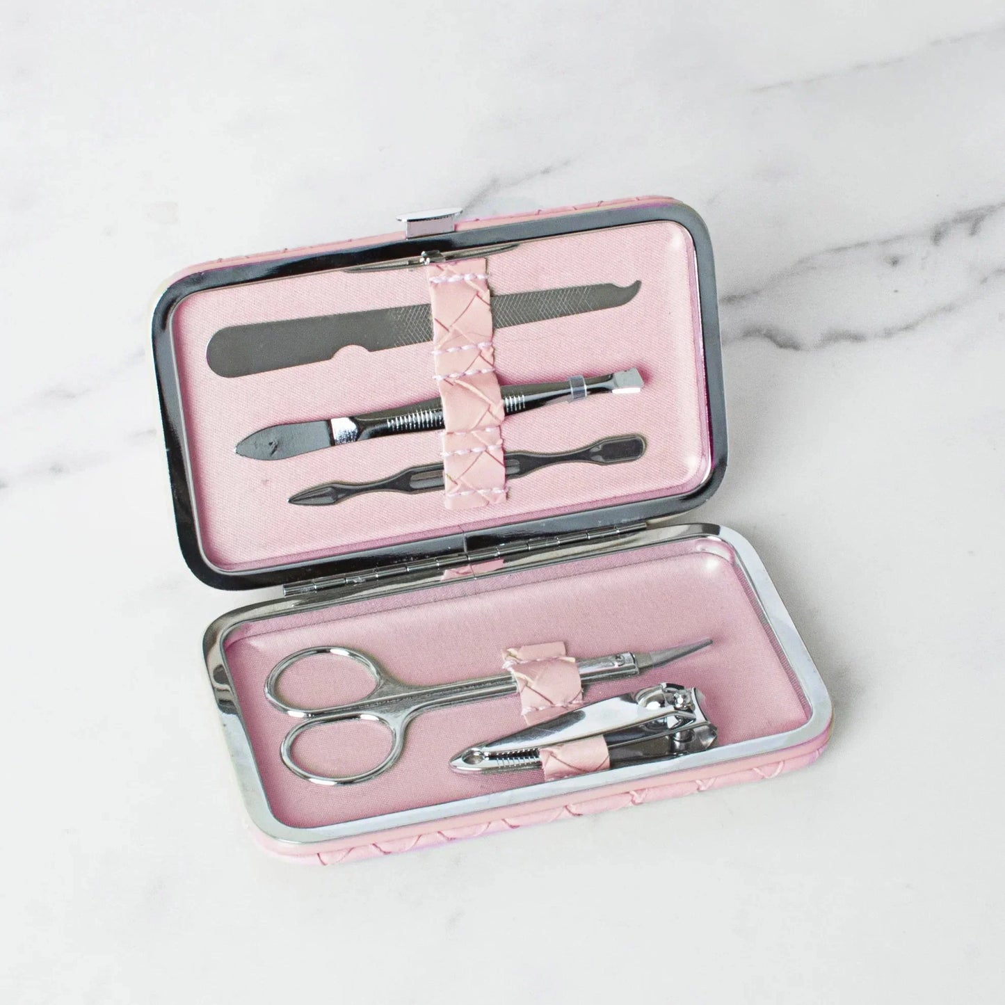 Manicure Set - Woven Peony - Exquisite Homewares