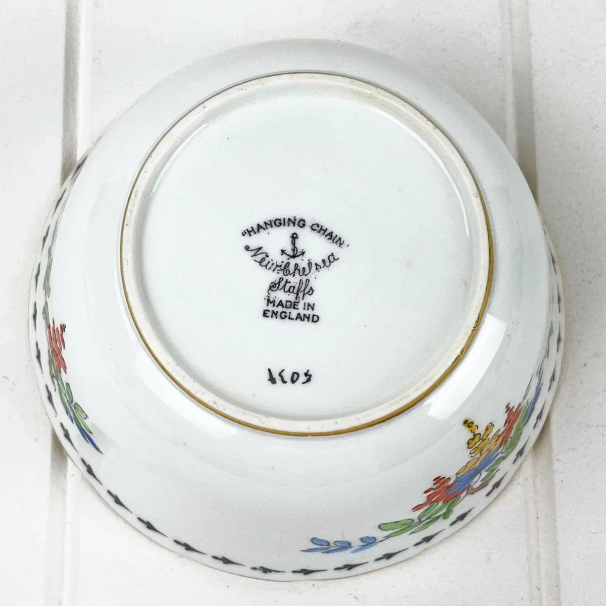 New Chelsea Staffs Hanging Chain 5039 Large Open Sugar Bowl - Exquisite Homewares