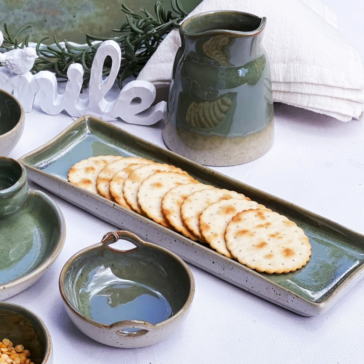 Olive Rectangle Platter - Exquisite Homewares