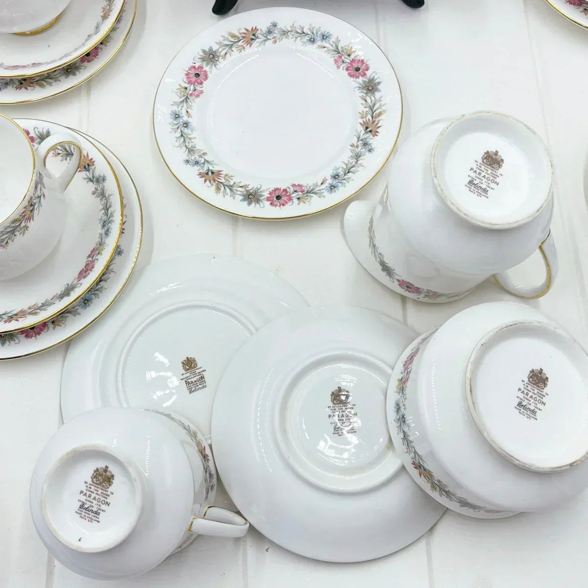 Paragon Belinda Tea Set - Complete Service for 6 - Exquisite Homewares