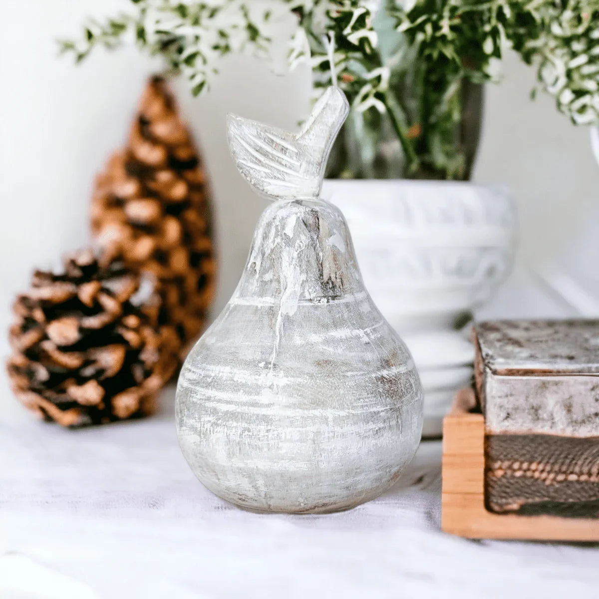 Pear Wood Sculpture - Exquisite Homewares