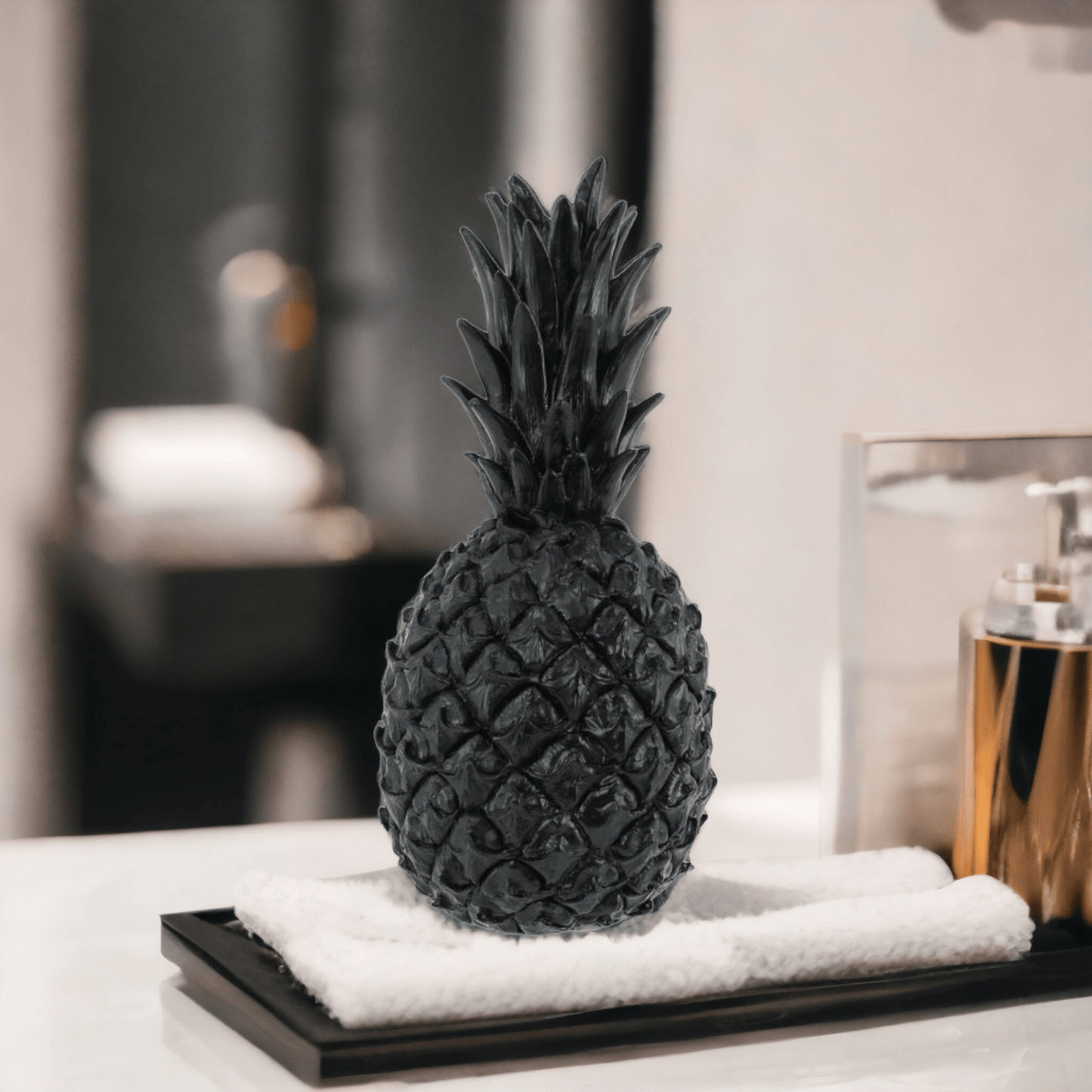 Rich Black Pineapple - Exquisite Homewares