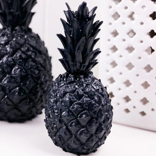 Rich Black Pineapple - Exquisite Homewares