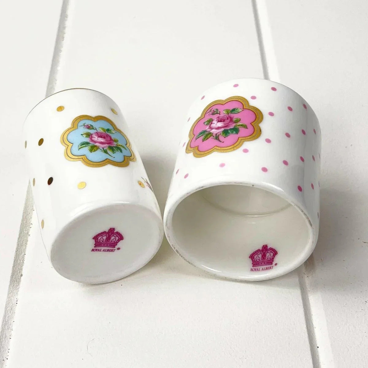 Royal Albert Cheeky Vintage Mix Votives (set of two) - Exquisite Homewares