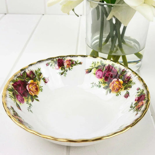 Royal Albert Old Country Roses Soup or Cereal Bowl - Exquisite Homewares