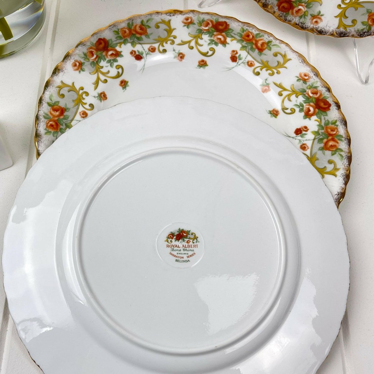 Royal Albert Vintage Sheraton Series Belinda Entree Plate - Exquisite Homewares