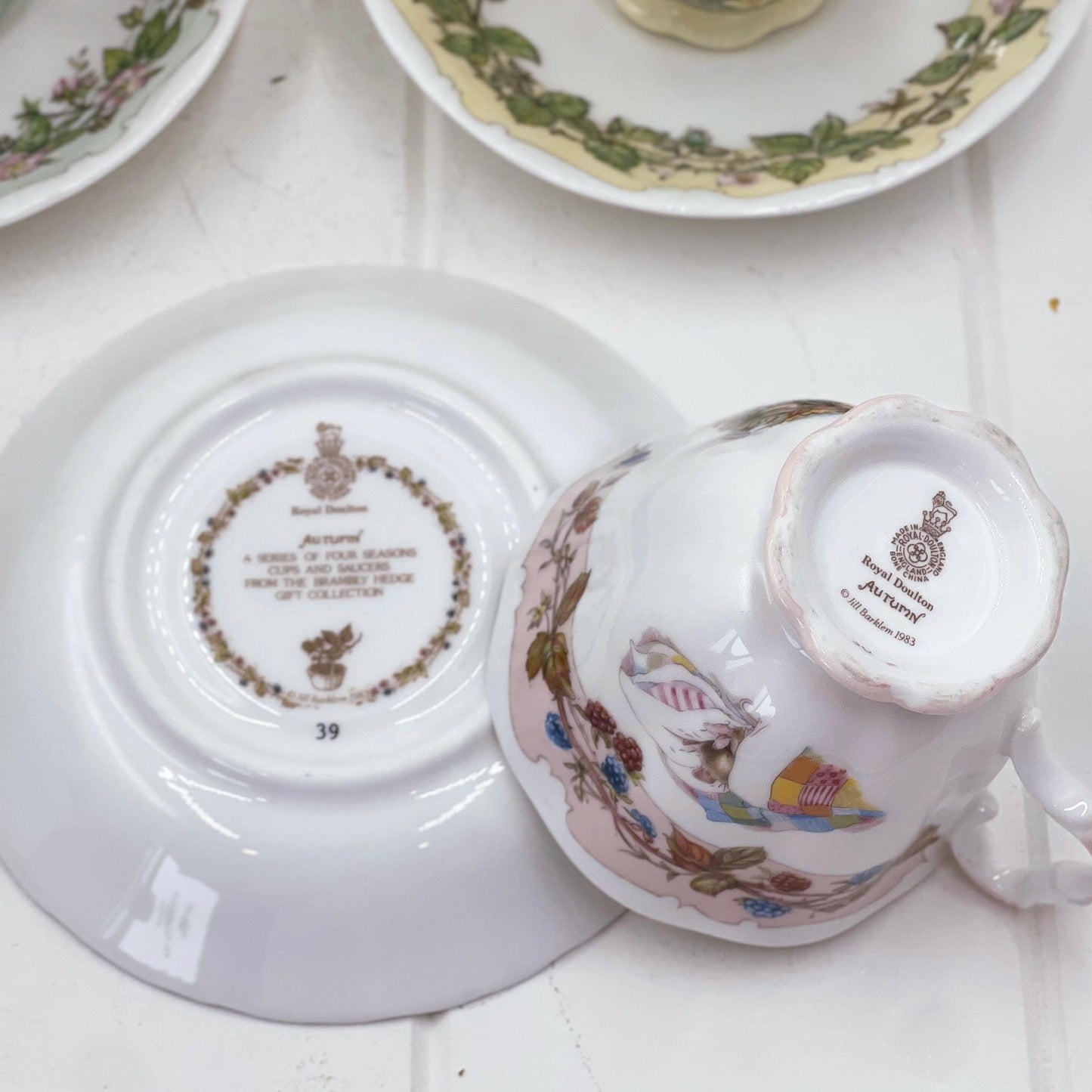 Royal Doulton Brambly Hedge Seasons Duo - Autumn - Exquisite Homewares