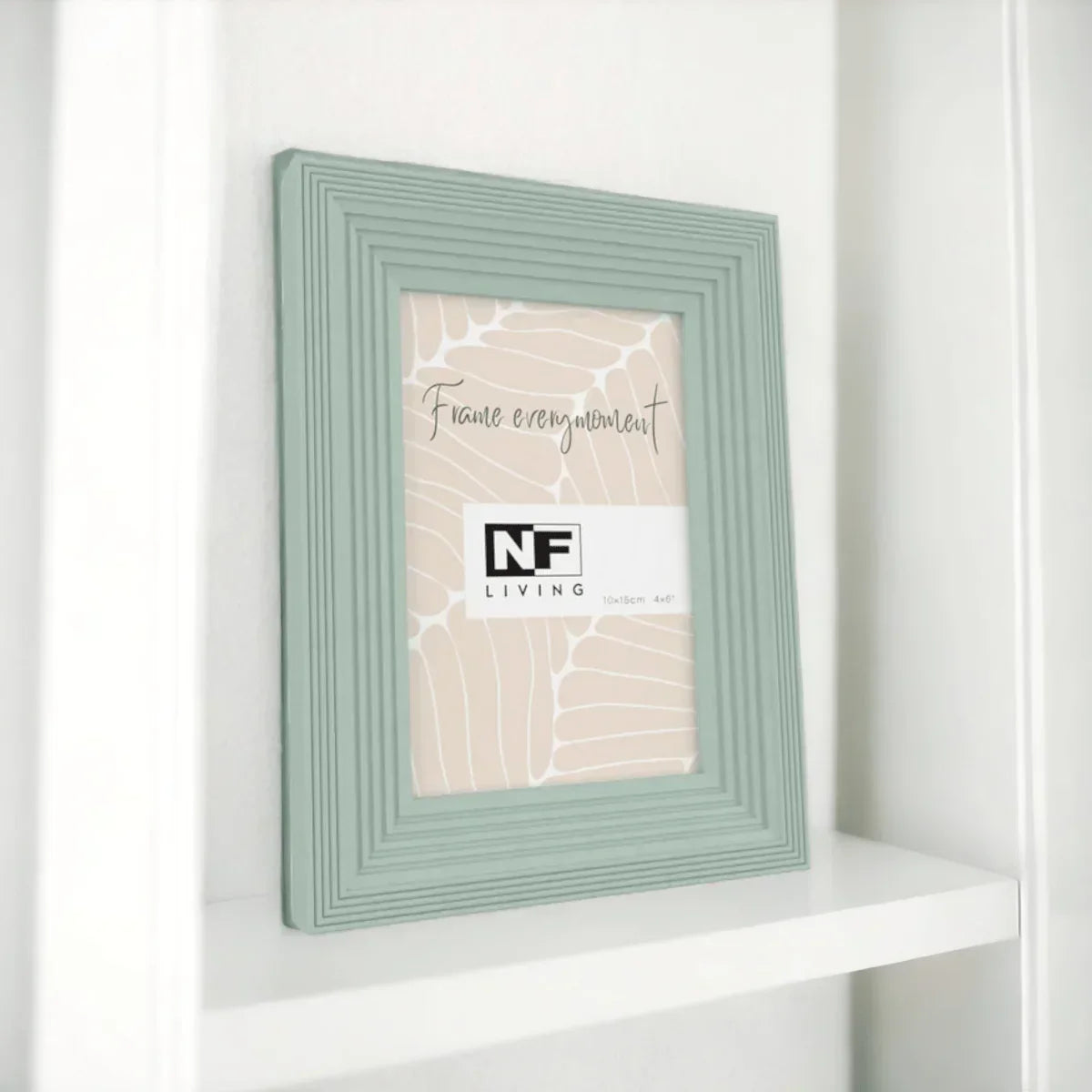 Sage Green Ripple 4x6" Photo Frame - Exquisite Homewares