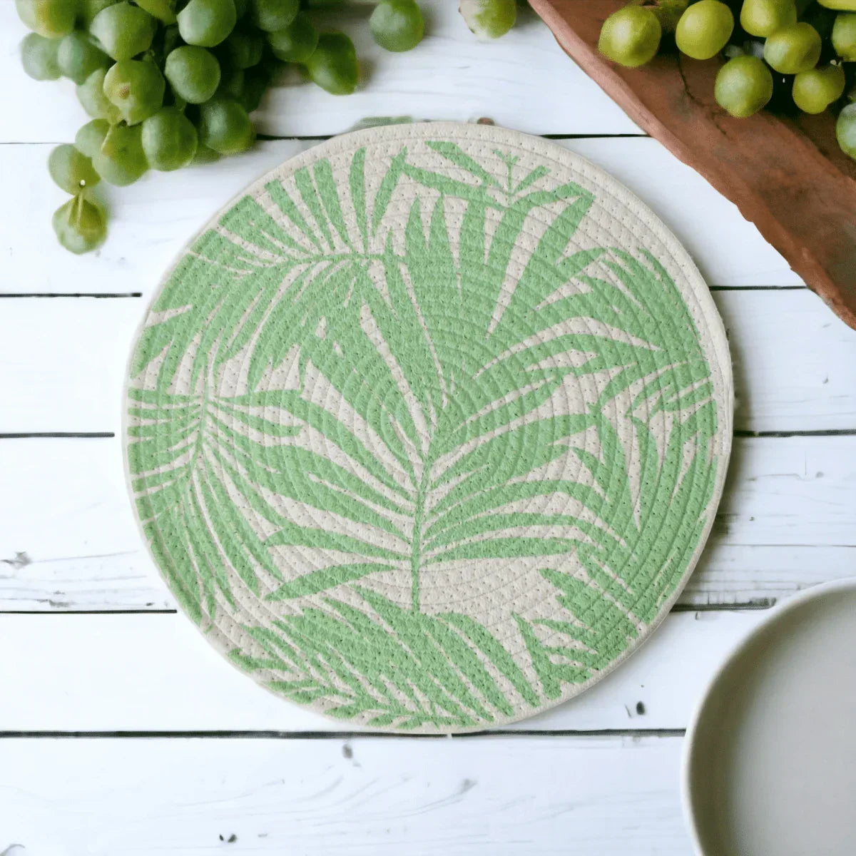 Sage Leaf Placemat - Exquisite Homewares