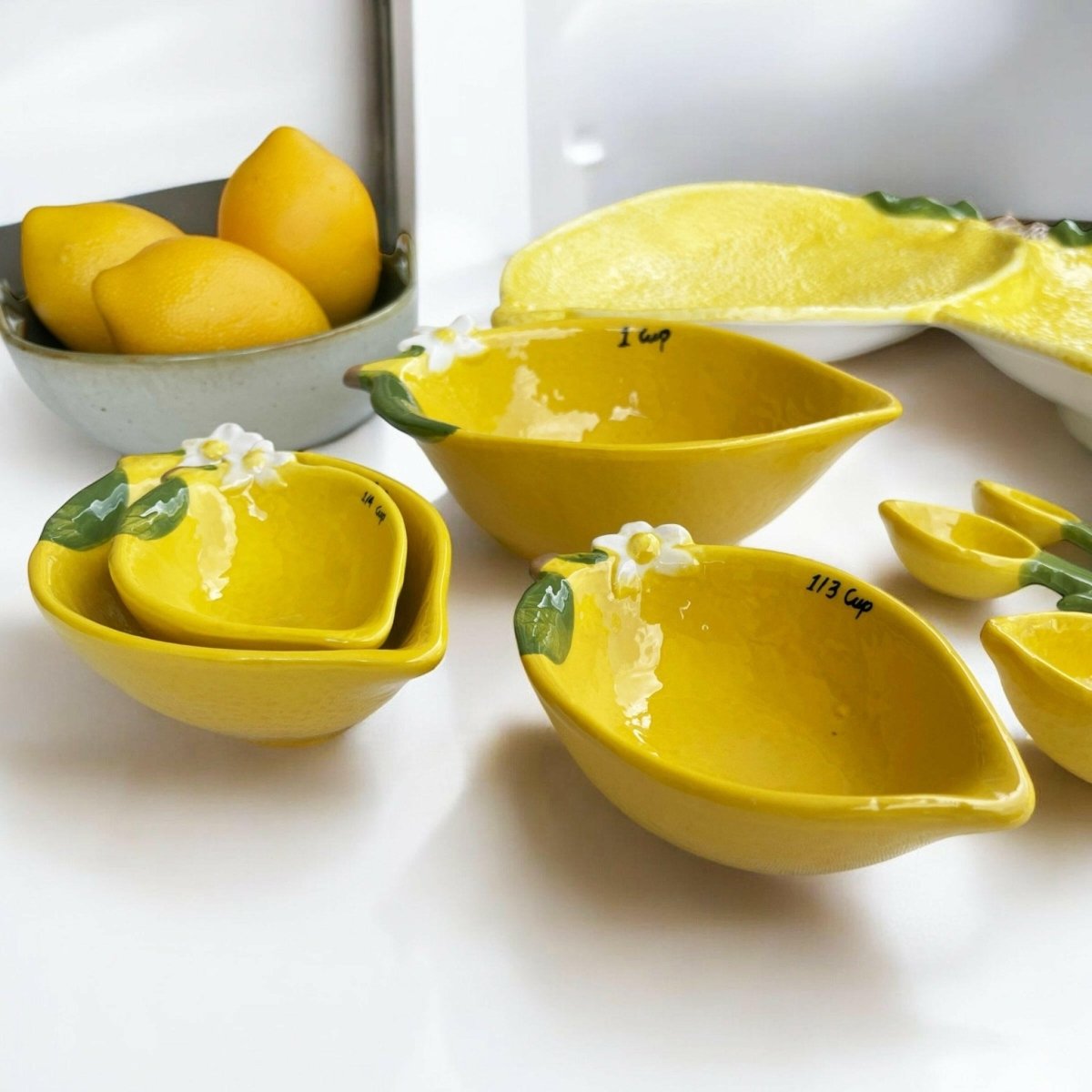 Set of 4 Limone Measuring Cups - Exquisite Homewares