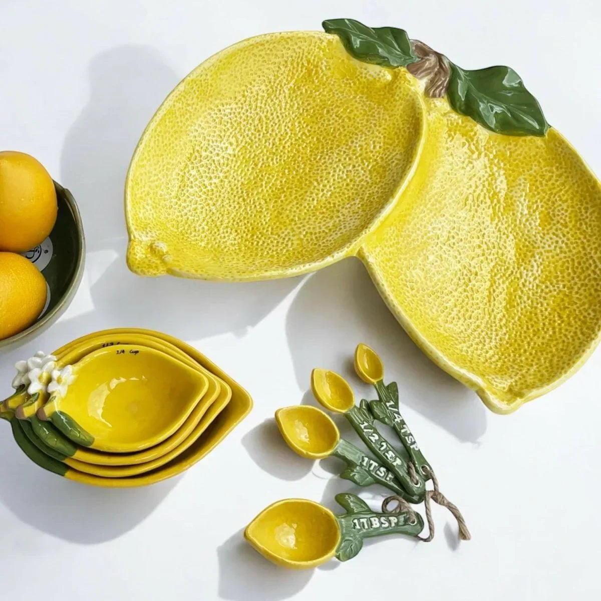 Set of 4 Limone Measuring Cups - Exquisite Homewares