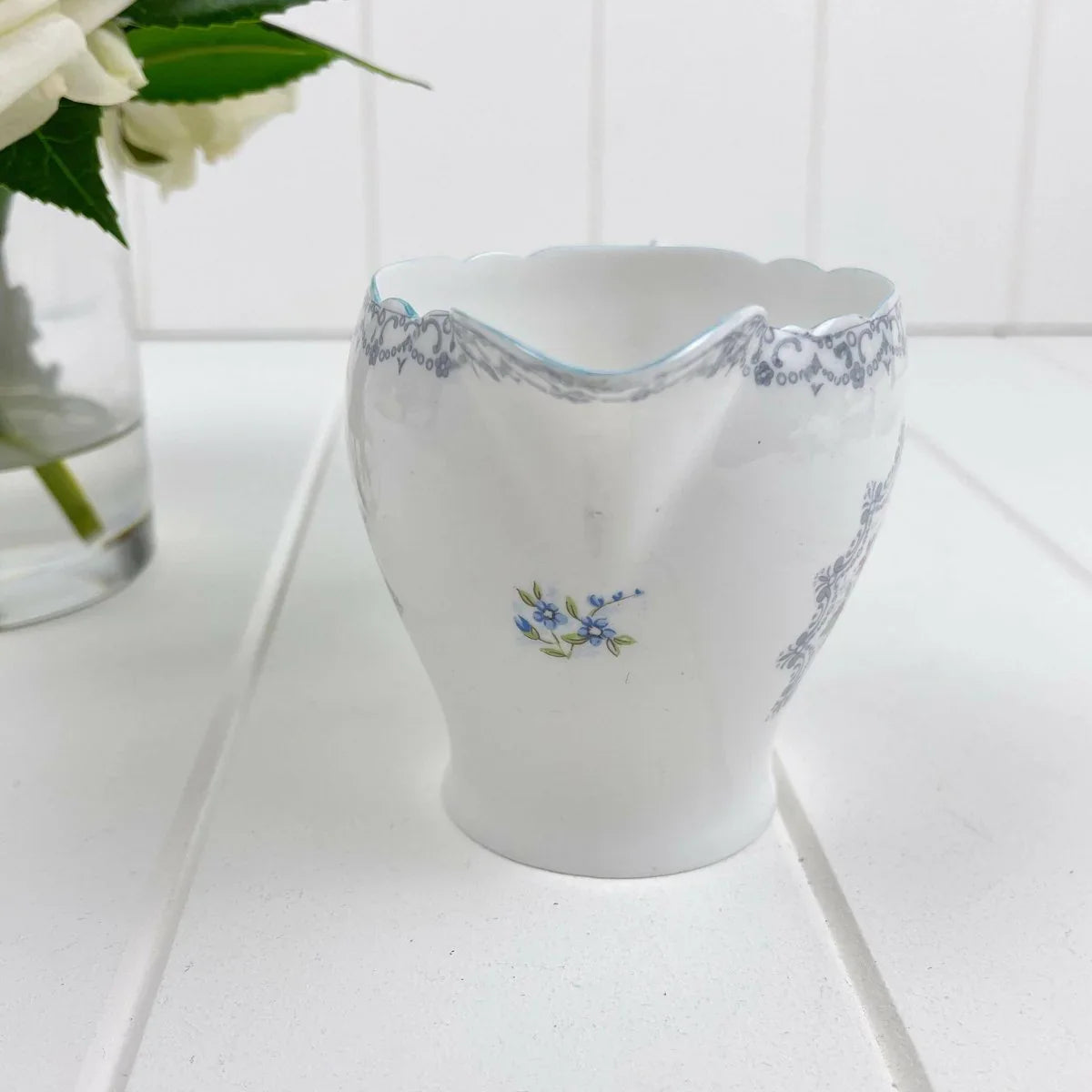 Shelley Vintage Crochet 13303 Creamer - Exquisite Homewares