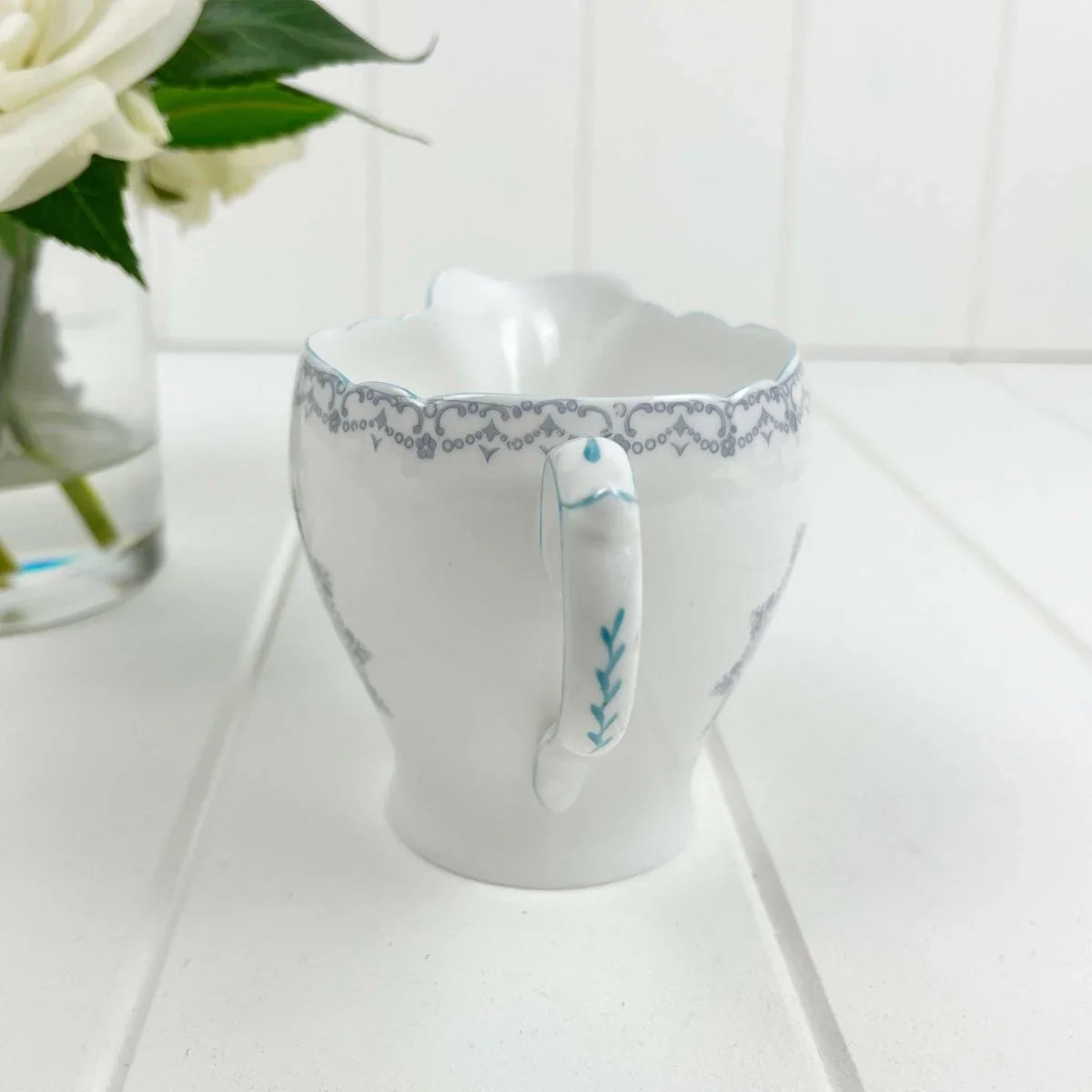 Shelley Vintage Crochet 13303 Creamer - Exquisite Homewares