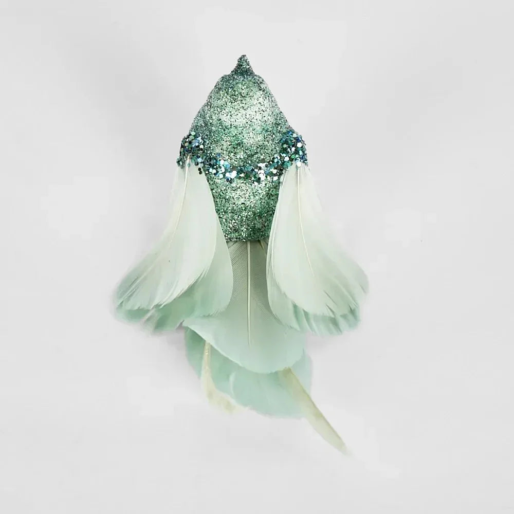 Spinky Clip-on Bird Mint Green (Set of 6) - Exquisite Homewares