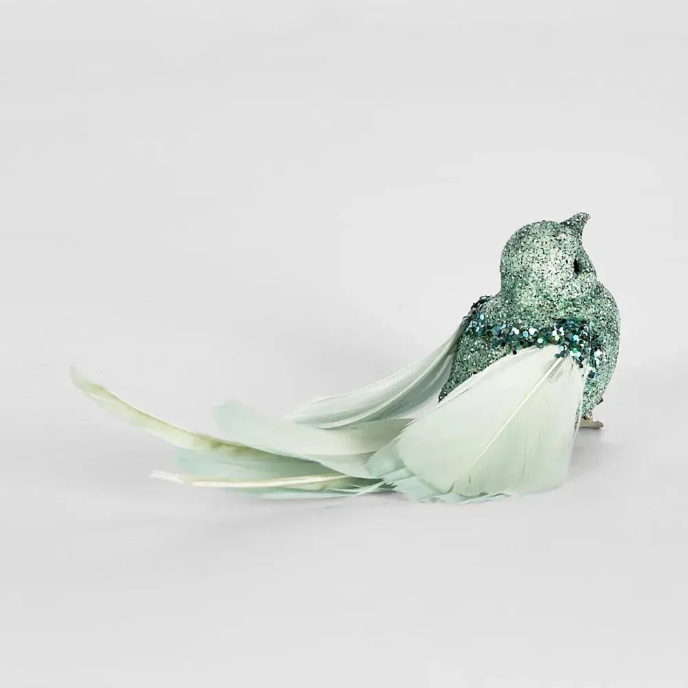 Spinky Clip-on Bird Mint Green (Set of 6) - Exquisite Homewares