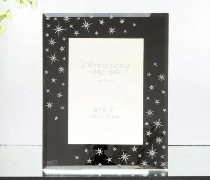 Stars Diamante Photo Frame 13x18 - Exquisite Homewares