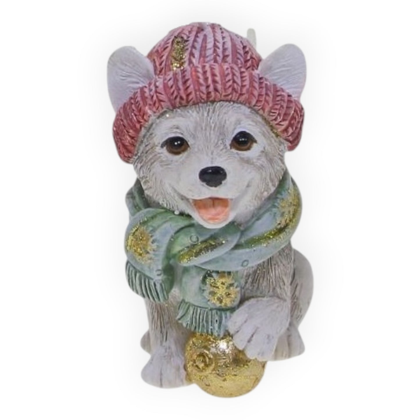 Pastel Christmas Dogs 10cm - Assorted