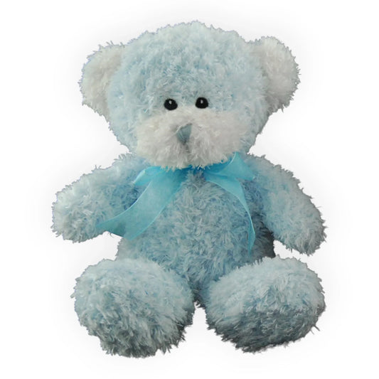 Bear Scruffy Blue 16cm